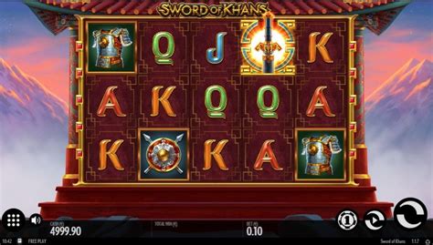 Sword of khans game  The slot’s high variance may surprise some, as we are talking about a 5x3 game with only 10 winlines